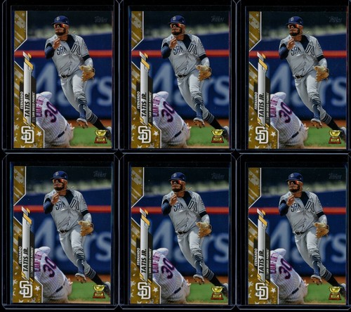 Juego Completo Topps 2020 #168 Fernando Tatis Jr. Gold Stars Parallel 6 RC Lote - Imagen 1 de 2