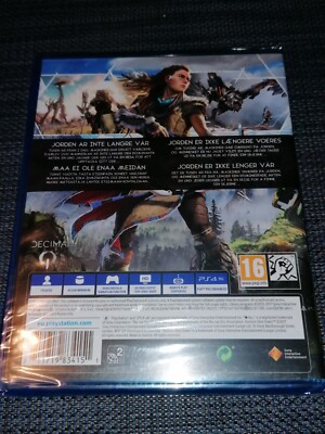 Horizon Zero Dawn Ps4 Playstation 4 Brand New Nordic Version | eBay