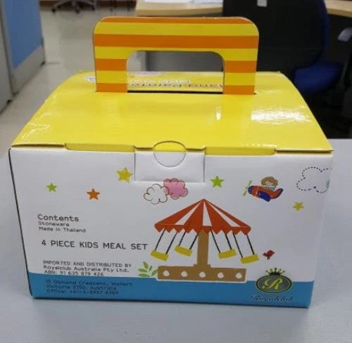 Royalclub 4 Piece Popcorn Kid's Breakfast Set - image 2 of 4