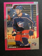 20-21 UD Opee Chee Platinum Hockey Matte Pink 78 Seth Jones