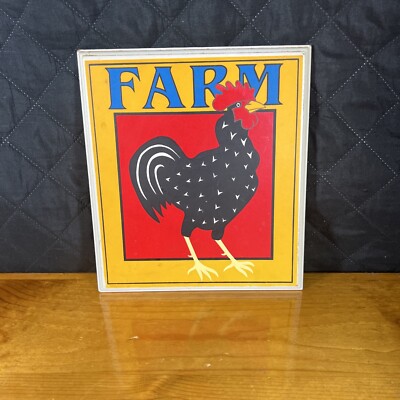 Rooster Hen Pictures Kitchen Restaurant Bed Breakfast Wall Decor Signs