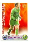 Topps Match Attax  2008-09 Premier League - Manchester United -Edwin Van Der Sar