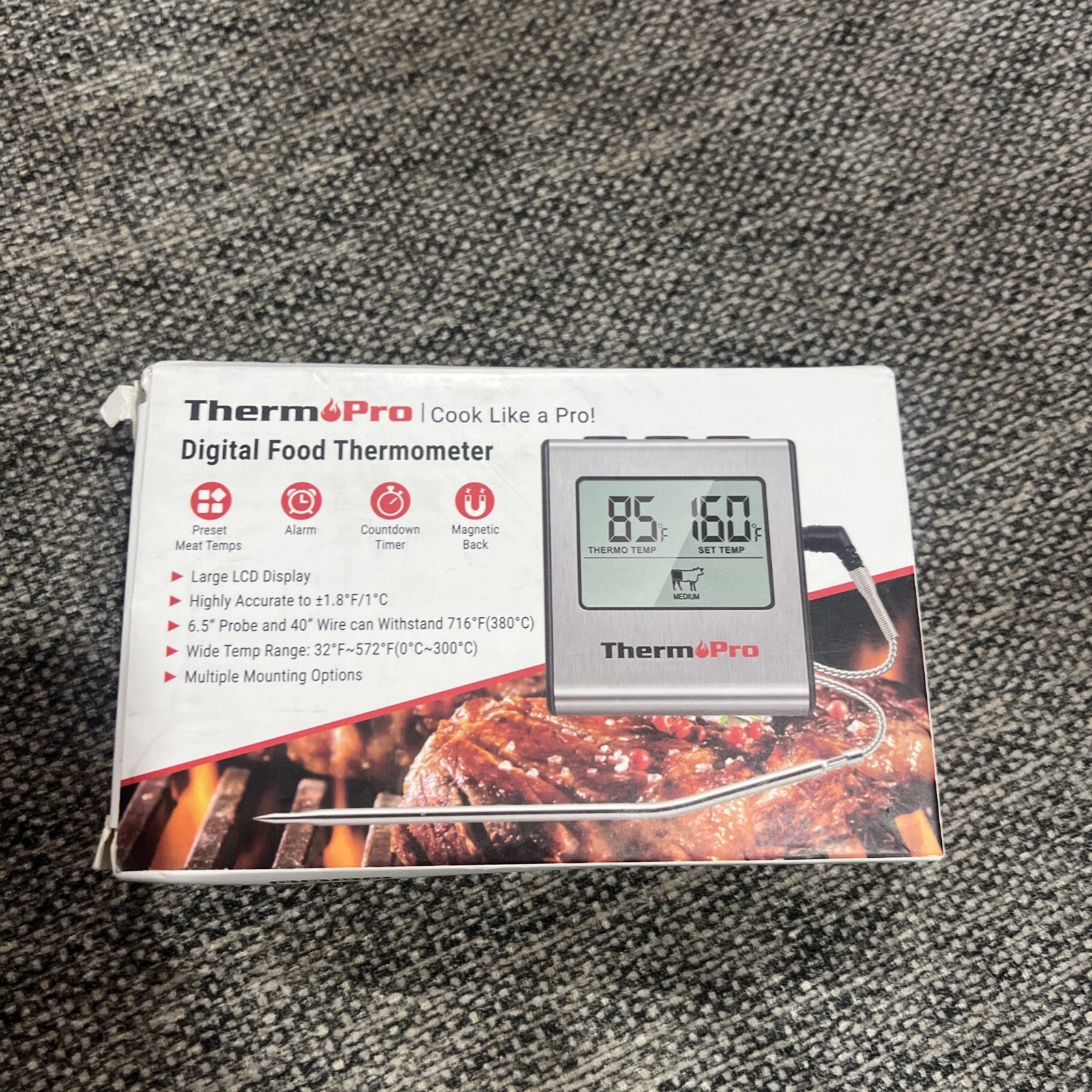 Therm Pro Digital Food Thermometer TP 16