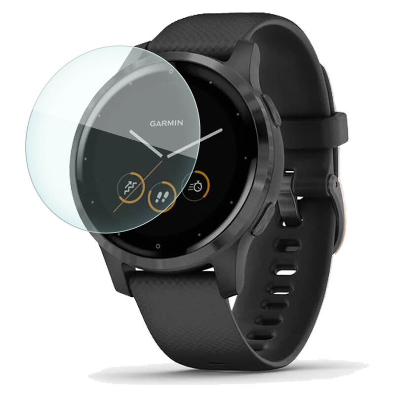 StrapsCo Tempered Film Smartwatch Screen Protector for Garmin Vivoactive 4S