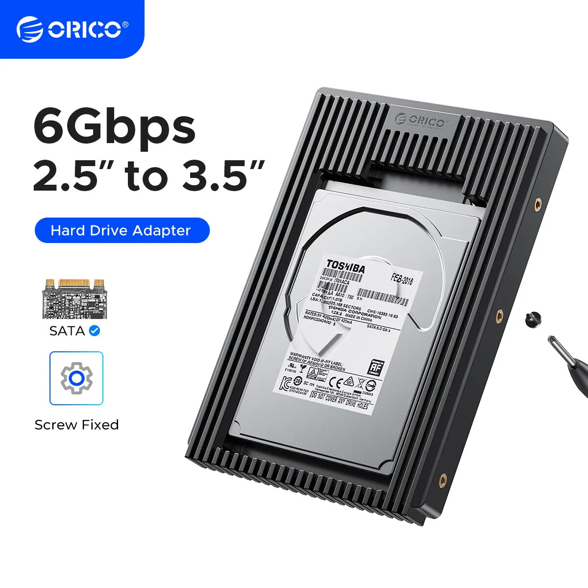 ORICO inch Hard Drive Adapter Enclosure 6Gbps SSD/HDD