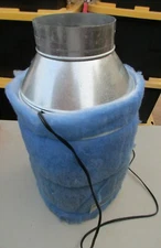 6-inch Corded Hydroponic Duct Fan Cooling System ~ Insulated ~ Honeywell Fan 