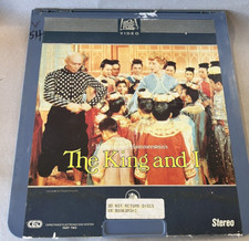 "THE KING AND I" BY RODGERS AND HAMMERSTEIN CED LASER DISC VIDEO PART ONE  TWO