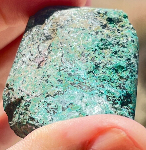 Rough Authentic Green Blue Arizona Untreated Turquoise 189cts - Picture 7 of 10
