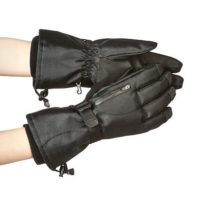 Brandneu mit Etikett Amazon Basics wasserdichte Ski Schnee Handschuhe, schwarz, XL Unisex #1