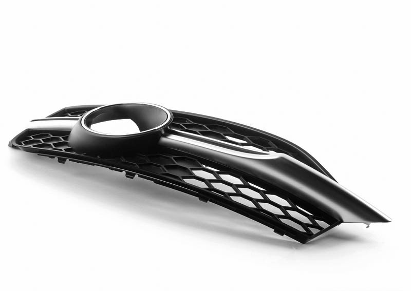 NEW AUDI A7 LEFT SIDE FRONT S-LINE BUMPER FOG LIGHT GRILL BLACK