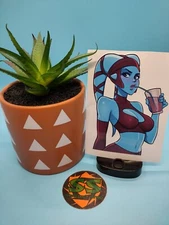 (4.5 Inches) Aayla Secura #3 - Water-Resistant Vinyl Sticker