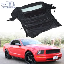 NEW For Ford Mustang 05-14 Convertible Soft Top & Heated Glass Window Sailcloth