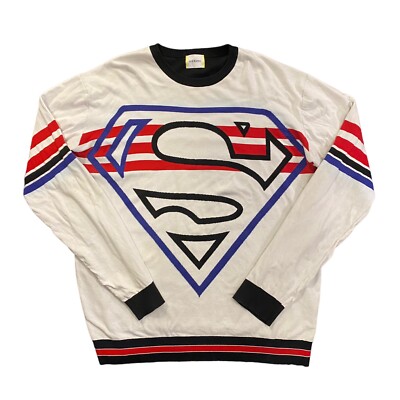 トップス 01AW Supreme Superman Logo Sweat 00s Supreme Superman Logo Sweat スーパーマン