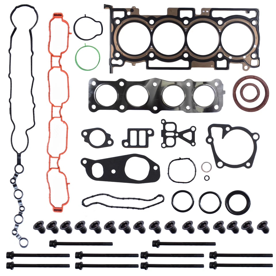 Juego de pernos de junta de culata para Hyundai Santa Fe Sorento Sportage Sonata 2015-20 2,4 L Foto 2 de 4