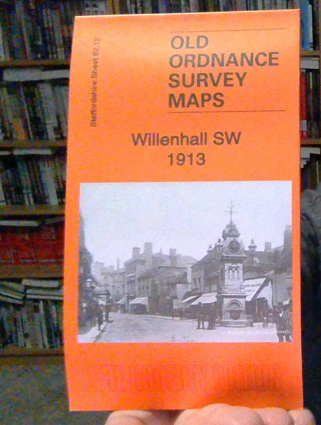 MAP OF Willenhall SW 1913 Staffordshire Sheet 62.12 NEW 9781787214101