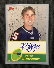 2003 Topps Rookie Premiere KLIFF KINGSBURY RC AUTO Rookie Autograph SP SSP HOLO