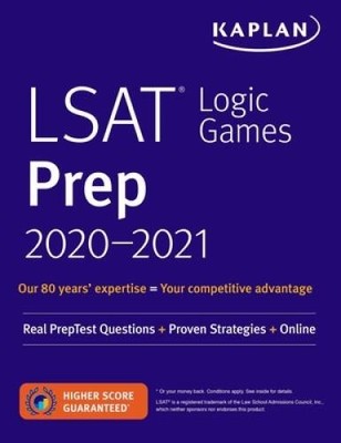 LSAT Logic Games Prep 2020-2021: Real PrepTest Questions + Proven Strateg - GOOD