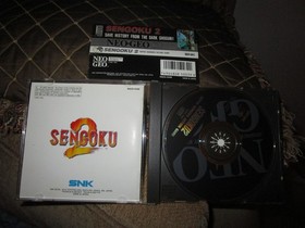 NEO GEO CD Sengoku 2 English with Spine