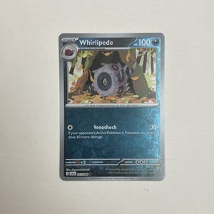 Whirlipede - 055/086 - Poke Ball Reverse Holo - Pokemon Black Bolt ENG