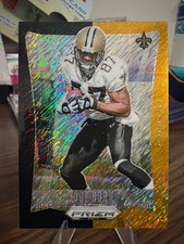 2024 panini deca black and gold shimmer Joe horn saints color match bookend /8