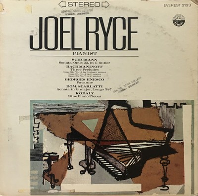 Joel Ryce, Joel Ryce - Pianist, (LP), VG+, 3664397607
