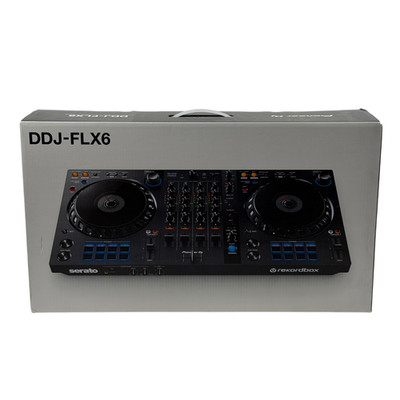 Pioneer DJ DDJ-FLX6 4-Channel DJ Controller for Rekordbox and Serato DJ Pro