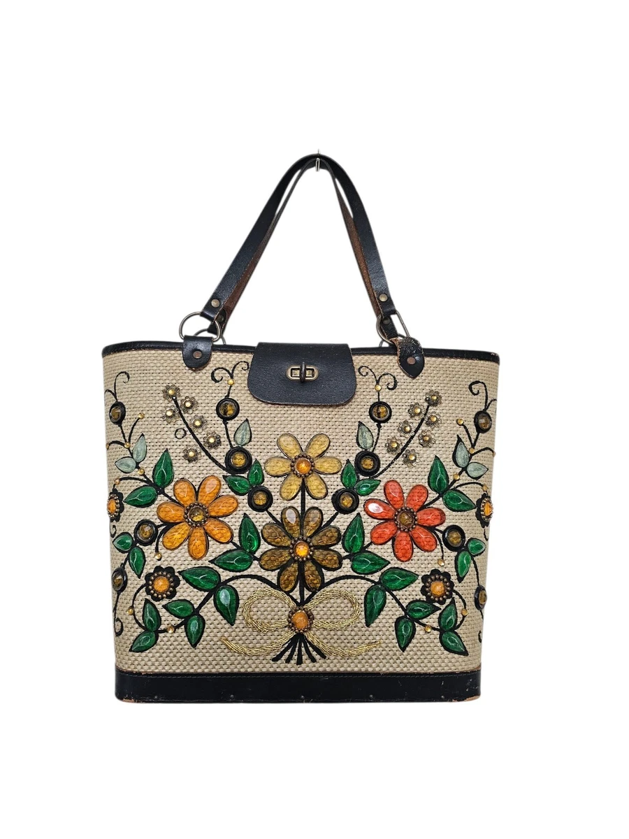 ☆Vintage 1960's Enid Collins Cat & Owl Box Bag 【公式通販】