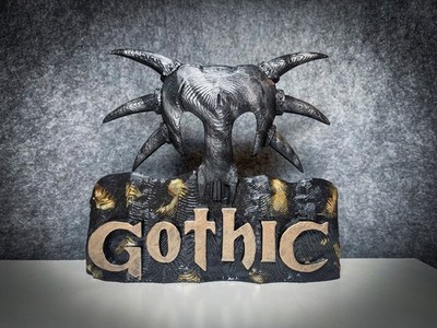 Gothic Actionfigur Nerd Geek Gift Collection Edition Fan Art Gamer