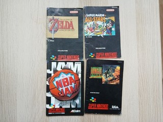 The Legend of Zelda A Link to the Past. SNES Spielanleitungen Konvolut