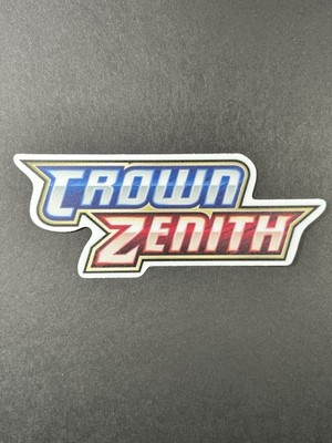 Pokemon TCG SWSH Crown Zenith Matte Binder Sticker Waterproof 4  X  1.5 
