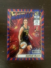 2025 Donruss WNBA Caitlin Clark BLUE Press Proof Net Marvels #19 SSP Fever