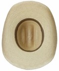 NEW Sun Body Cowboy Hat 7 5/8 Palm Leaf Handcrafted Guatemala 4” UV cattleman — photo 2