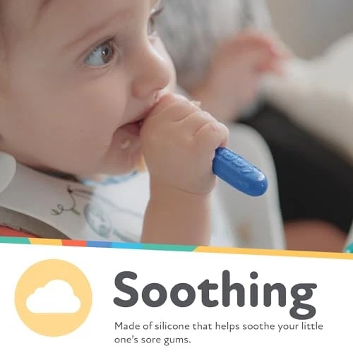 Nuby Baby's First Spoons Multicolor Set Easy Grip 6 Months Self Feeding - Image 3 of 4