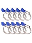 Edelstahl Schlauchschellen 10er Set verstellbar f??r Pools und Garten