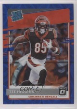 2020 Panini Donruss Optic Rated Rookies Blue Scope Prizm Tee Higgins #160 06y2