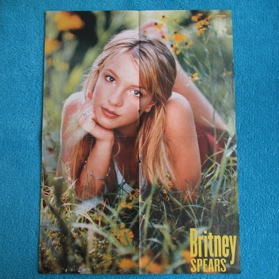BRITNEY SPEARS POSTER POPCORN 4 Seiten Lara Croft TOMB RAIDER Angelina Jolie