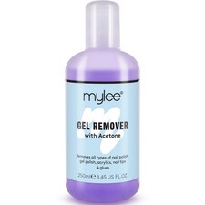 Mylee Gel Polish Remover Acetone UV LED Nail Polish Cleaner Manicure 250ml