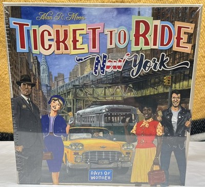 Days Of Wonder Ticket To Ride New York board game NEW SEALED