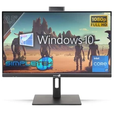 ALL IN ONE 22" i7 RAM 16GB SSD 960GB WINDOWS 10 PRO AIO COMPUTER VESA PC LCD