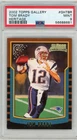 2002 Topps Gallery Heritage Tom Brady #GHTBR PSA 9