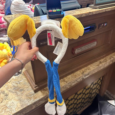 Disney authentic Donald duck movable ear Headband Disneyland exclusive