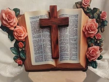 2D Wall Decor Bible Key Holder