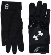 Medium Black Sport Activity Gloves With Durable Synthetic Palm And Breathability