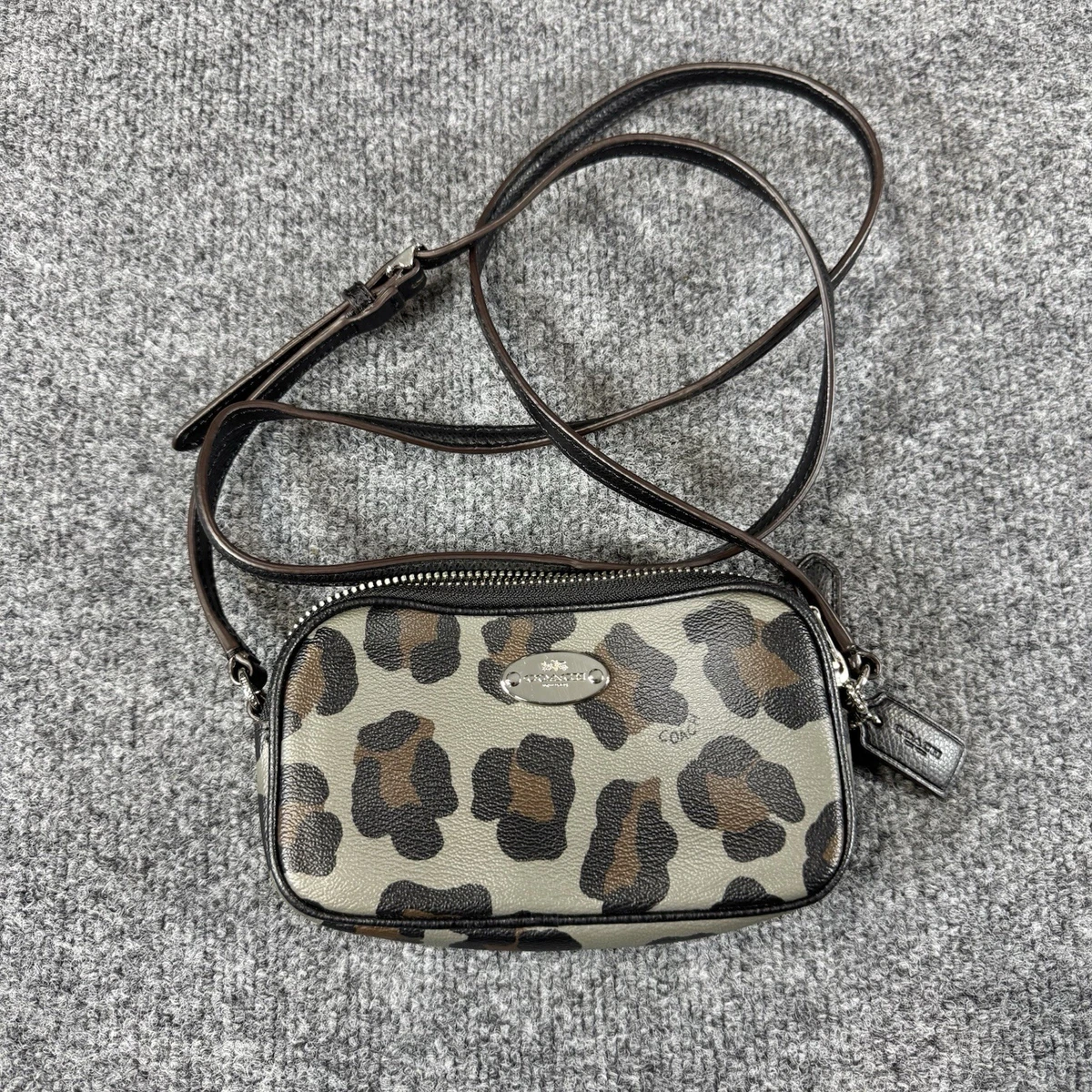 Coach Ocelot Leather Exterior Animal Print Bags & Handbags for
