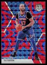 2019-20 Panini Mosaic #121 Taj Gibson Reactive Blue