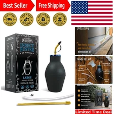 14oz Insect Buster Bulb Duster - Durable Applicator for Diatomaceous Earth