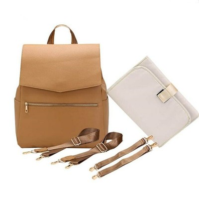 leather nappy backpacks