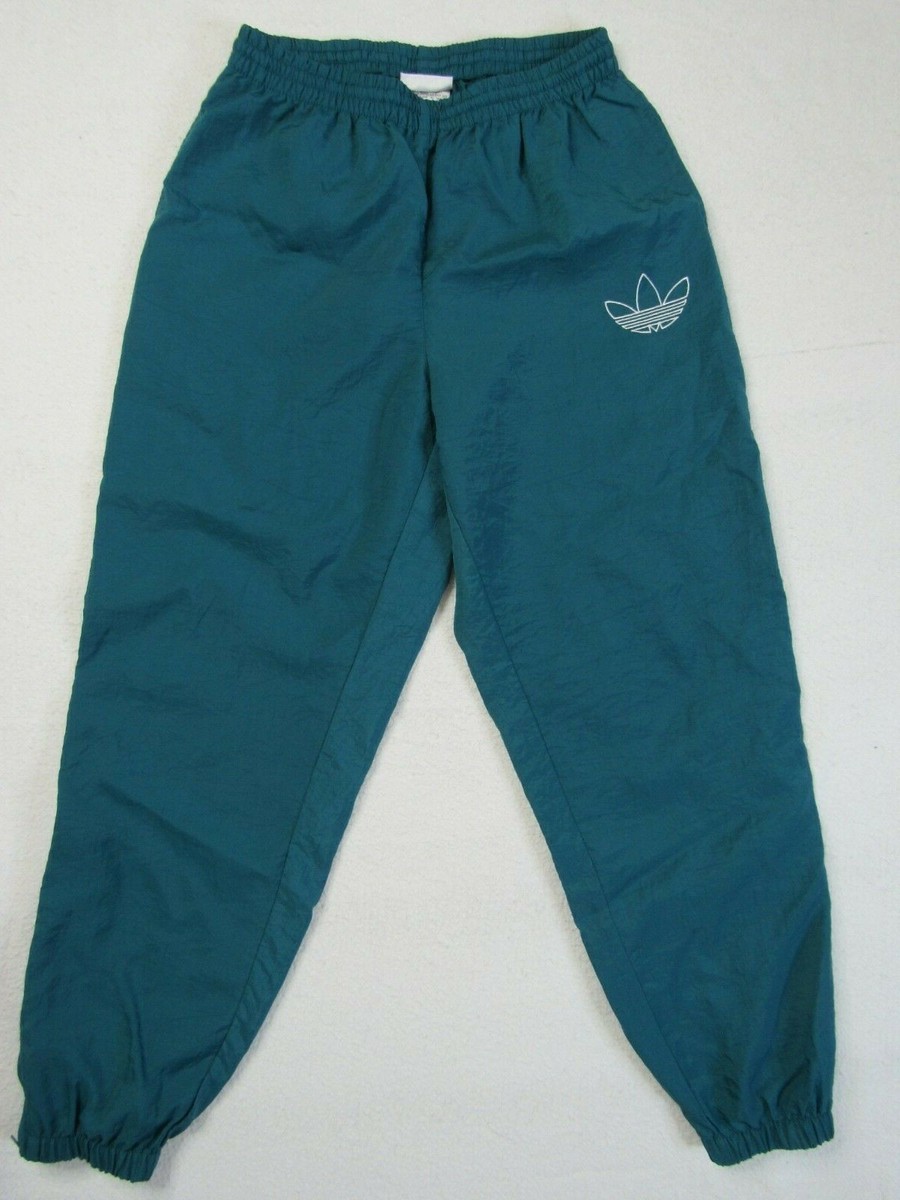 パンツ old adidas Trefoil Logo Track Pants Adidas Kids Black Logo Joggers TREFOIL PANTS SIZE L LARGE