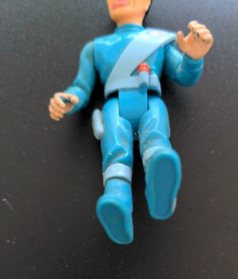1992 Scott Tracy 3.5" Marionette Action Figure Thunderbirds by Matchbox - Image 3 of 4