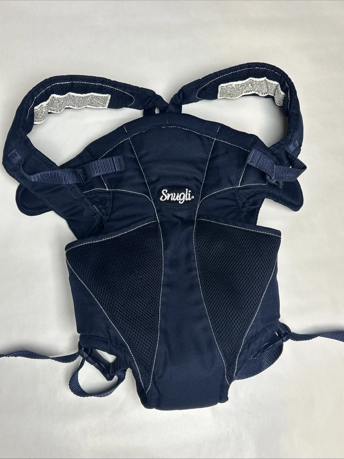 Evenflo Snugli Baby Carrier Sling Adjustable Soft Shell Navy 04411067